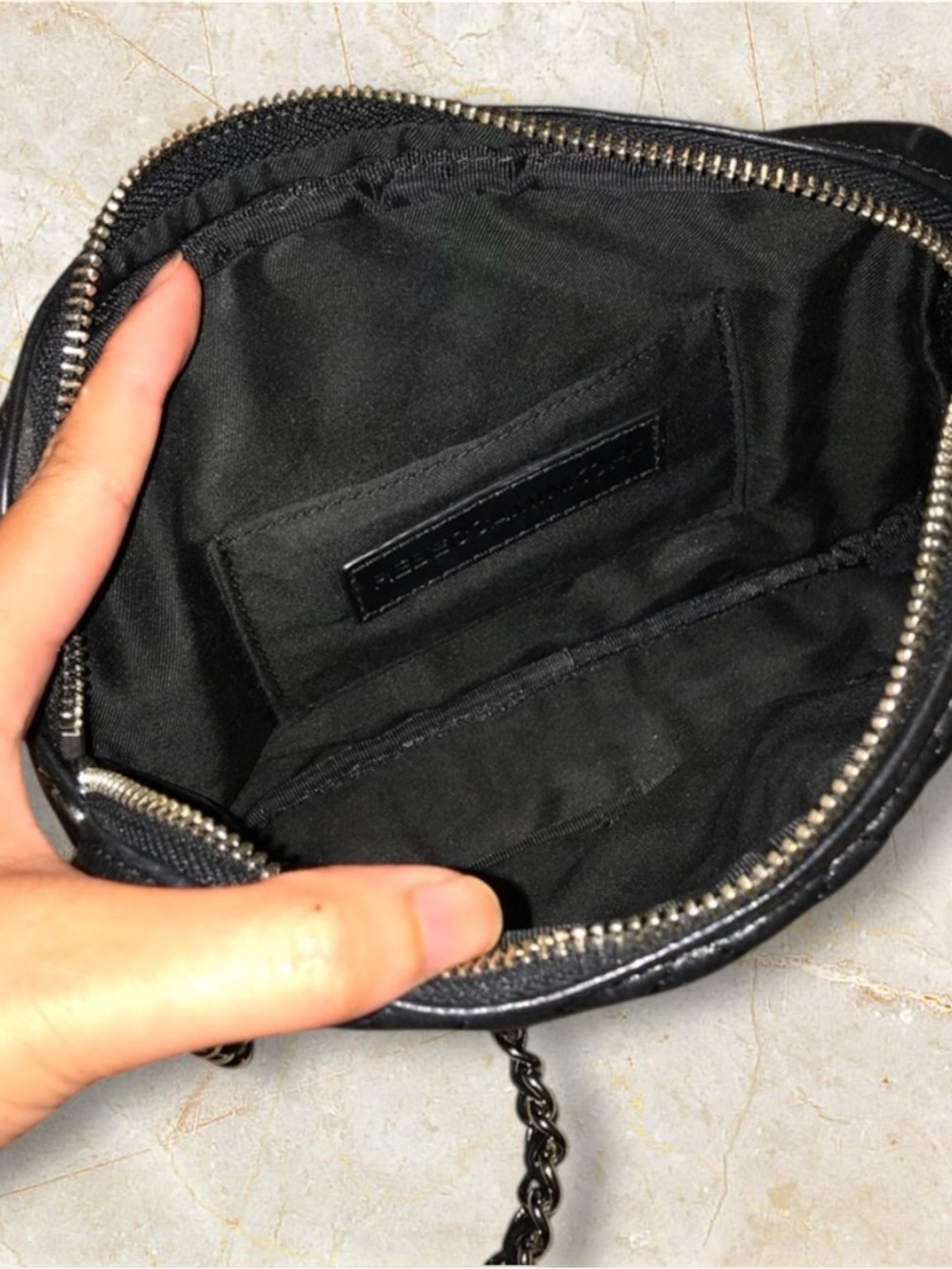 REBECCA MINKOFF FLIRTY QUILTED CROSSBODY BAG - Picture 4 of 6